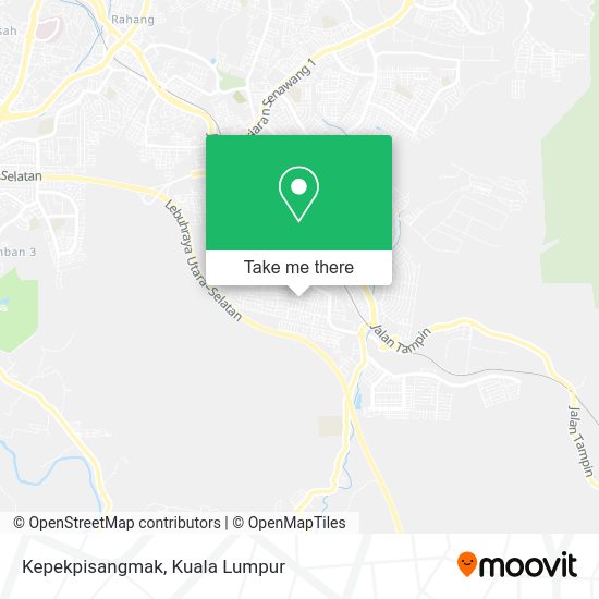 Kepekpisangmak map