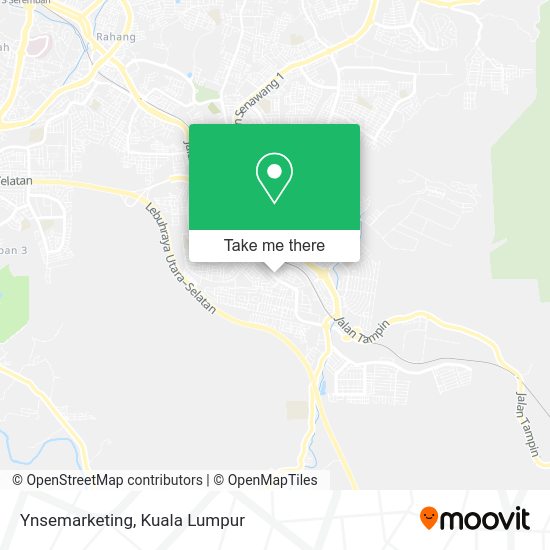 Ynsemarketing map