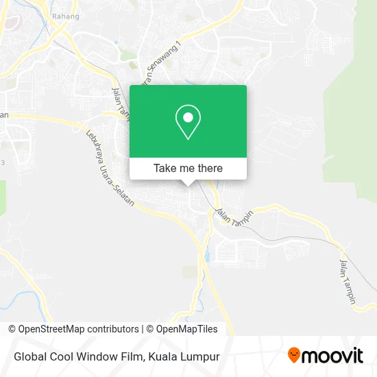 Global Cool Window Film map