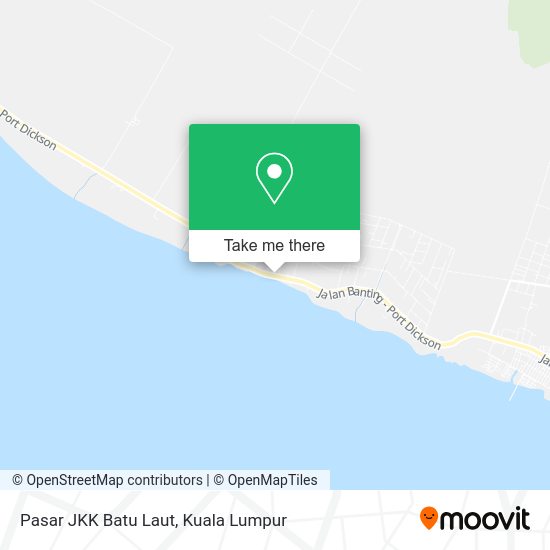 Peta Pasar JKK Batu Laut