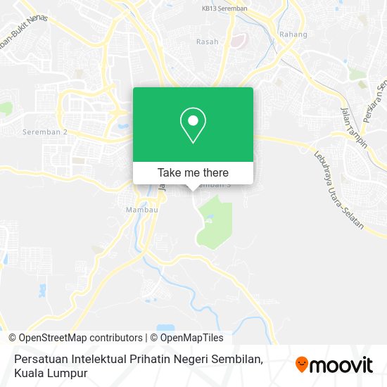 Persatuan Intelektual Prihatin Negeri Sembilan map