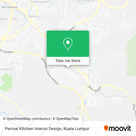 Permai Kitchen Interior Design map