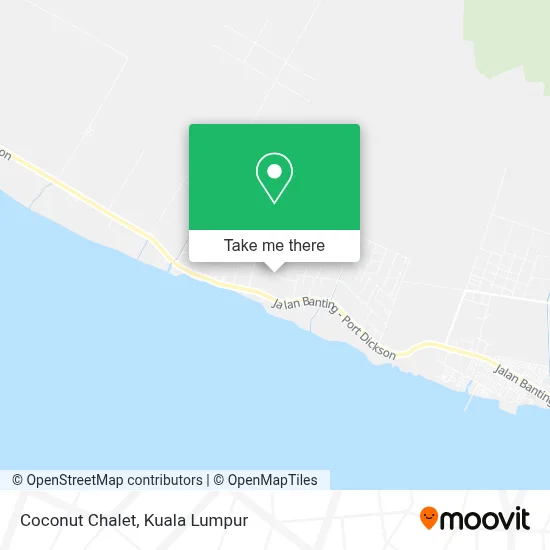 Coconut Chalet map