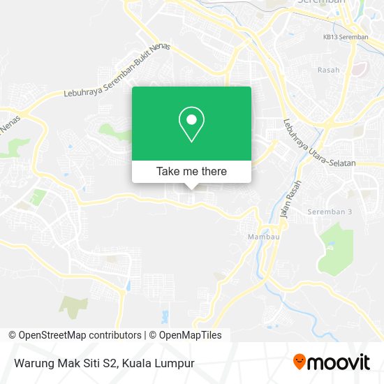 Peta Warung Mak Siti S2