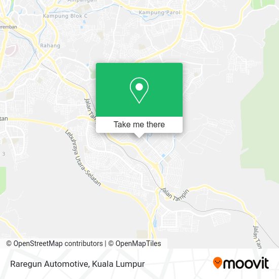 Raregun Automotive map