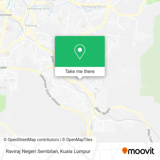 Raviraj Negeri Sembilan map