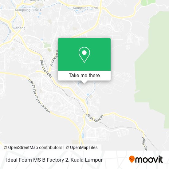 Ideal Foam MS B Factory 2 map