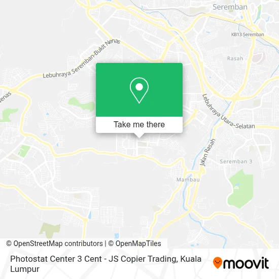 Photostat Center 3 Cent - JS Copier Trading map