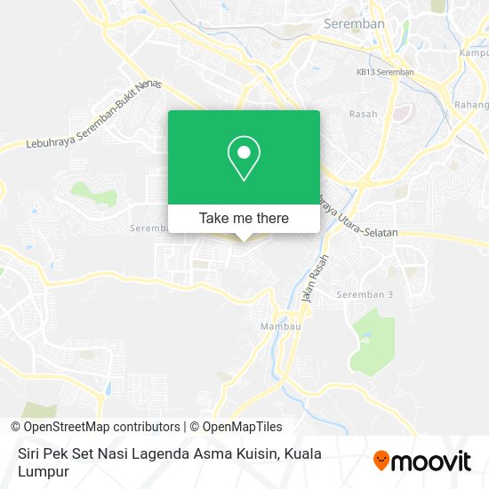 Siri Pek Set Nasi Lagenda Asma Kuisin map