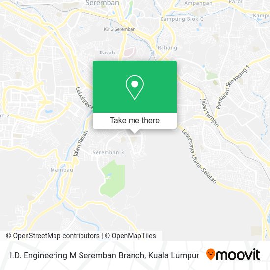 I.D. Engineering M Seremban Branch map