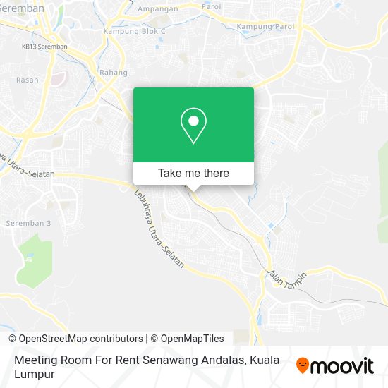 Meeting Room For Rent Senawang Andalas map