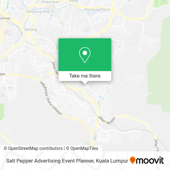 Salt Pepper Advertising Event Planner map