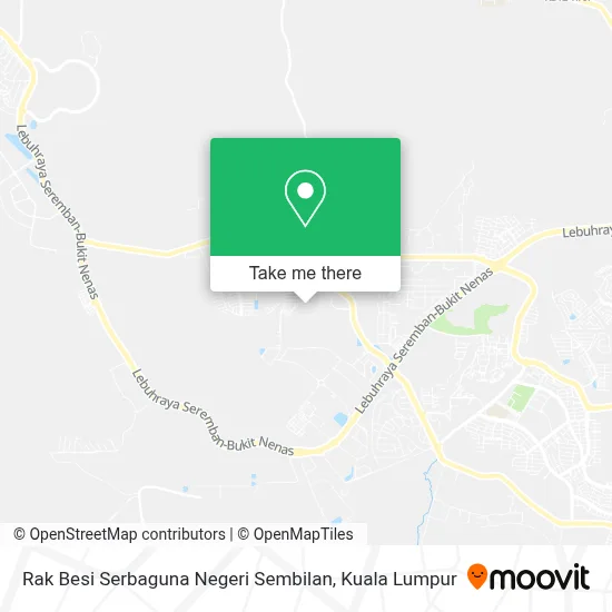 Rak Besi Serbaguna Negeri Sembilan map