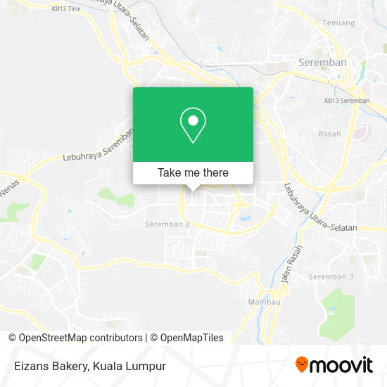Eizans Bakery map