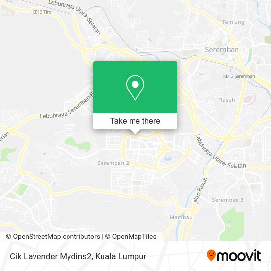 Cik Lavender Mydins2 map