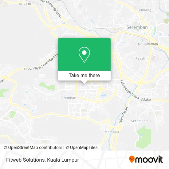 Fitweb Solutions map