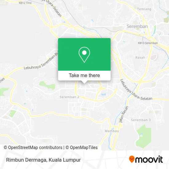 Rimbun Dermaga map