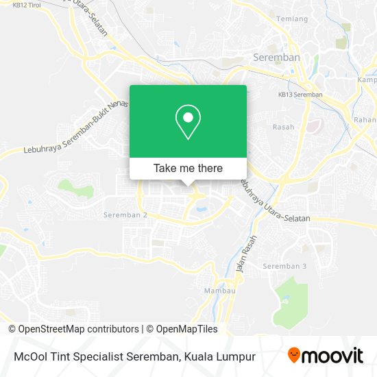 Peta McOol Tint Specialist Seremban