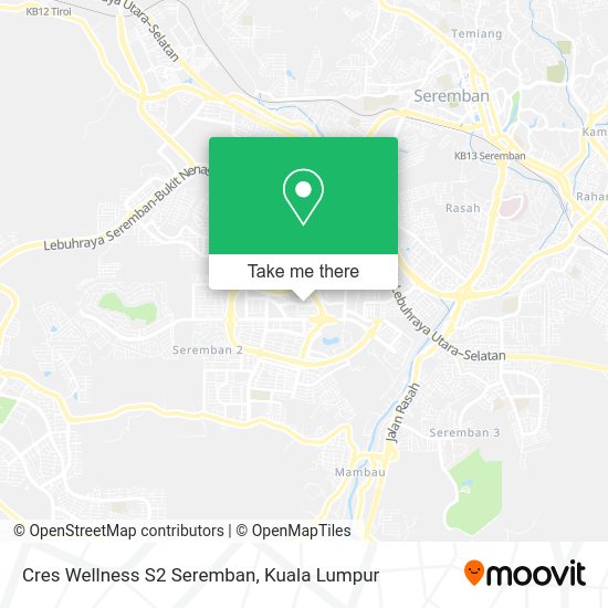 Peta Cres Wellness S2 Seremban