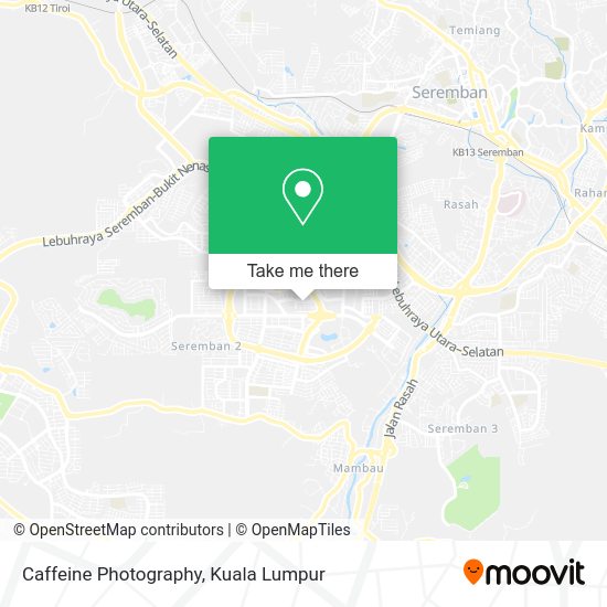 Caffeine Photography map