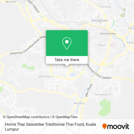 Home Thai Sawatdee Traditional Thai Food map