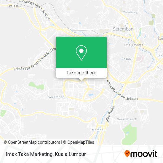 Imax Taka Marketing map