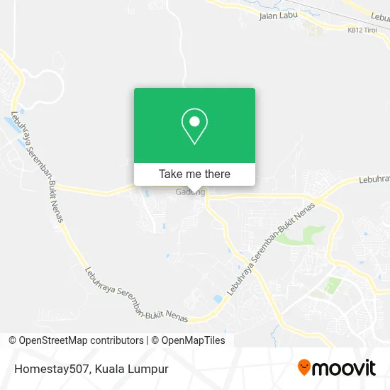 Homestay507 map