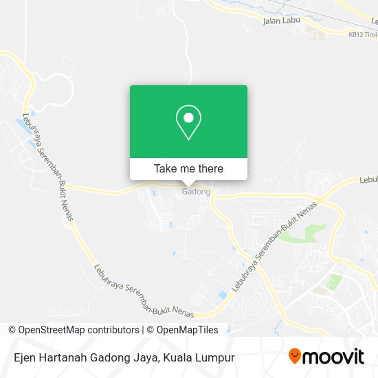 Peta Ejen Hartanah Gadong Jaya