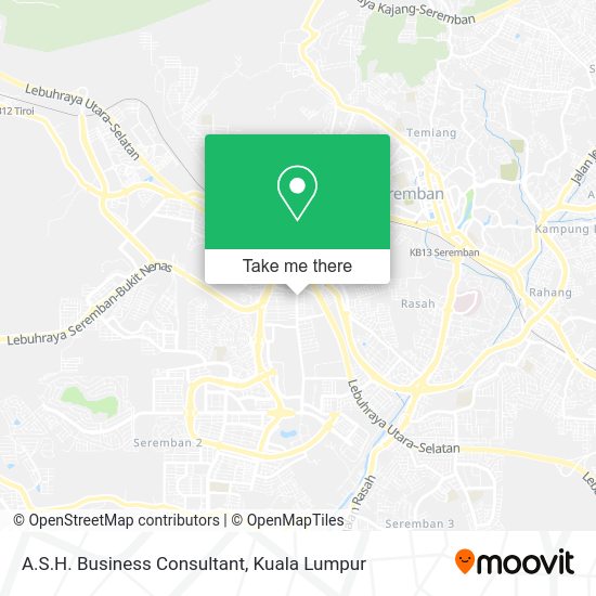 A.S.H. Business Consultant map