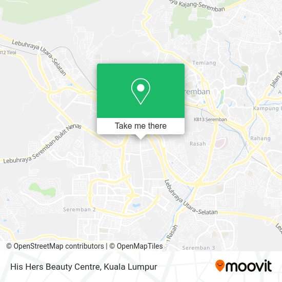 His Hers Beauty Centre map