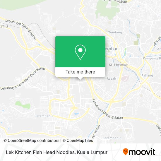 Lek Kitchen Fish Head Noodles map