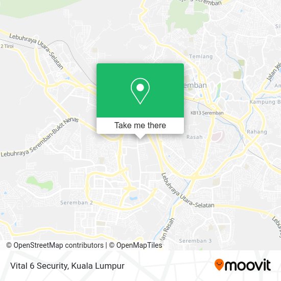 Vital 6 Security map