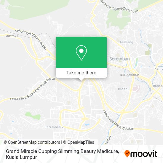 Grand Miracle Cupping Slimming Beauty Medicure map