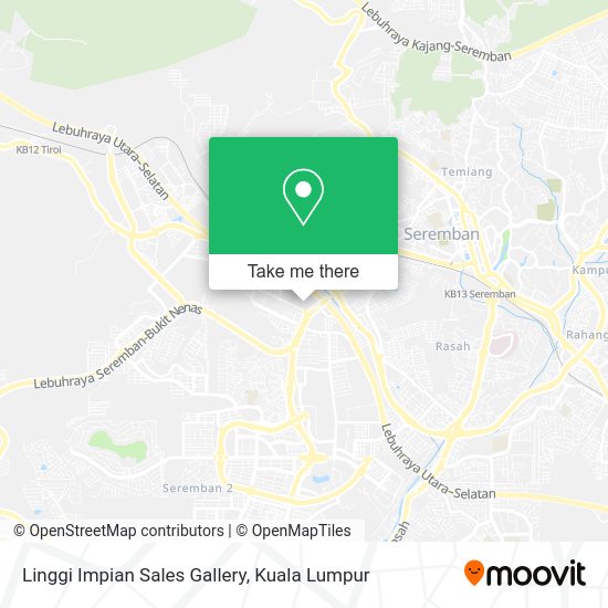 Linggi Impian Sales Gallery map