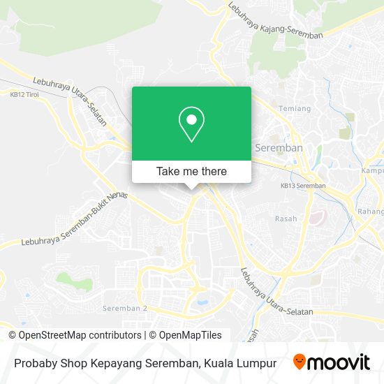 Peta Probaby Shop Kepayang Seremban