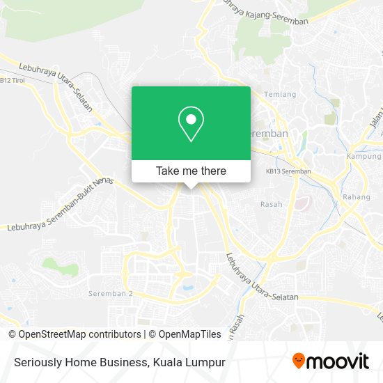 Seriously Home Business map