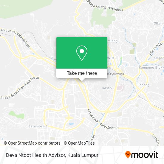 Deva Ntdot Health Advisor map