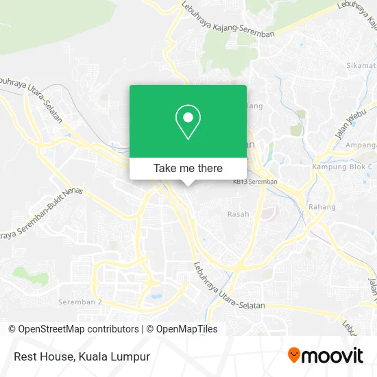 Rest House map