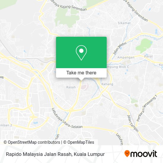 Rapido Malaysia Jalan Rasah map
