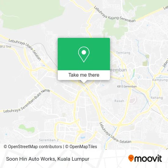 Soon Hin Auto Works map
