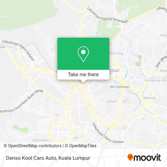 Denso Kool Cars Auto map