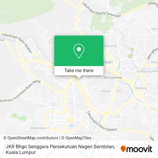 Peta JKR Bhgn Senggara Persekutuan Negeri Sembilan