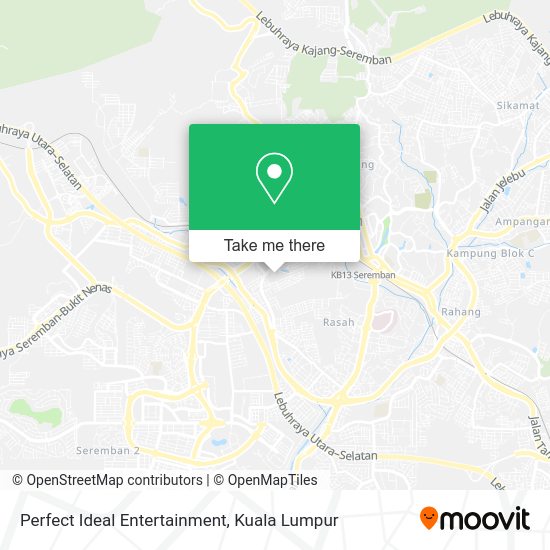 Perfect Ideal Entertainment map