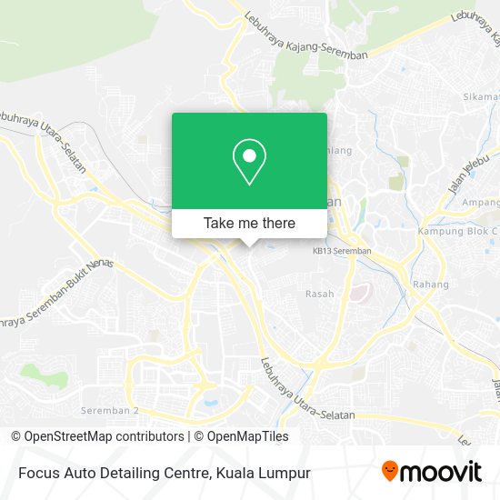Focus Auto Detailing Centre map