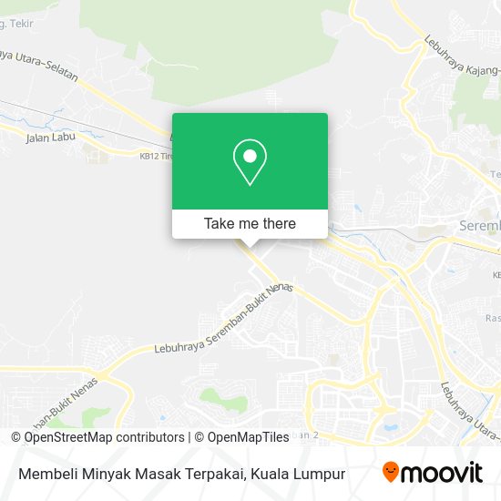 Peta Membeli Minyak Masak Terpakai