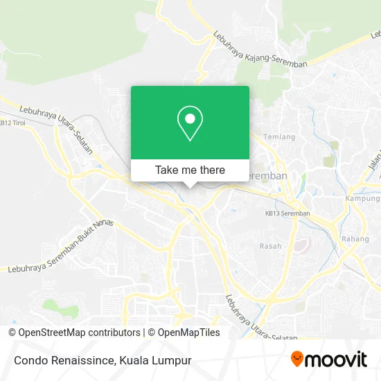 Condo Renaissince map