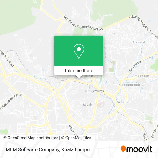 MLM Software Company map