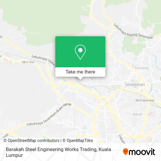 Barakah Steel Engineering Works Trading map