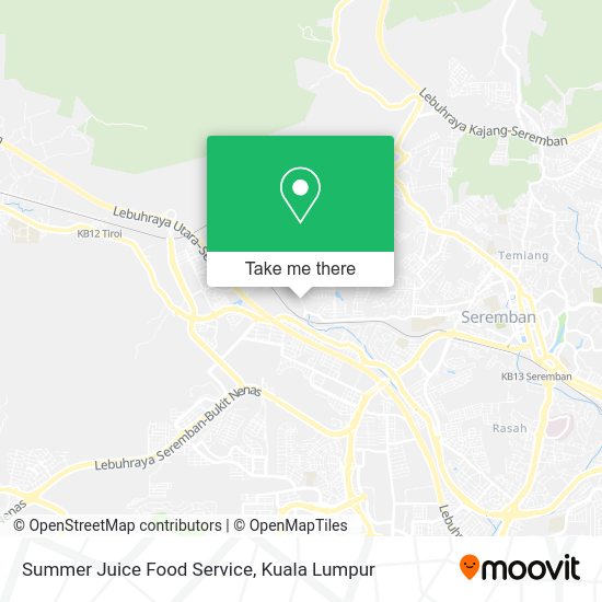 Summer Juice Food Service map