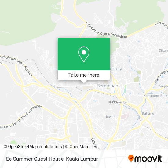 Ee Summer Guest House map